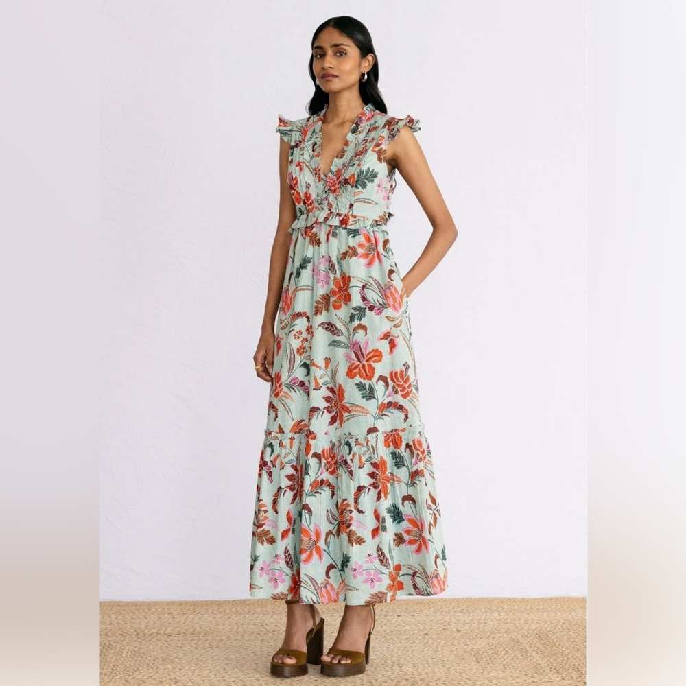 Banjanan Constance Dress Bali Floral Haze